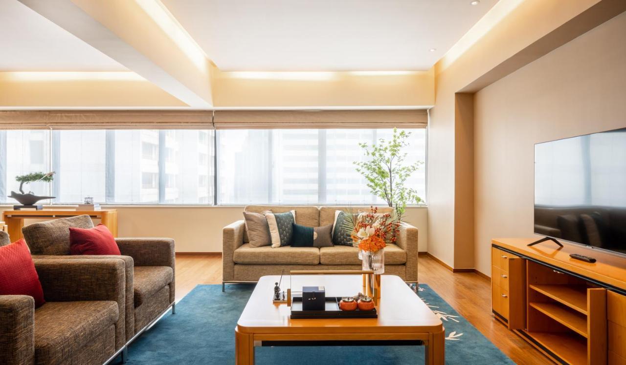 Shanghai Centre Serviced Apartment Eksteriør bilde