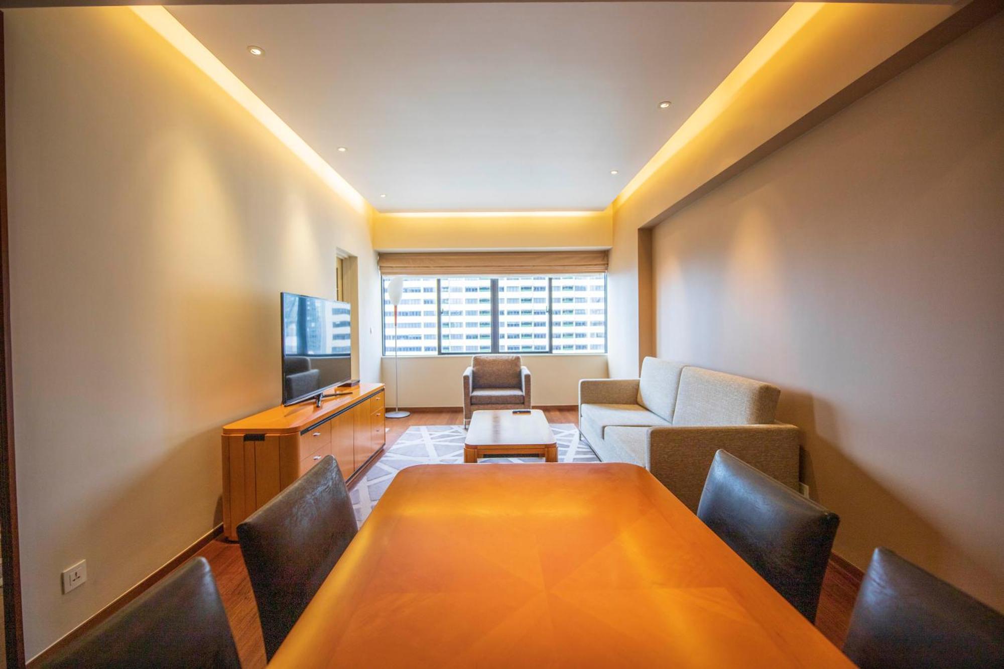 Shanghai Centre Serviced Apartment Eksteriør bilde