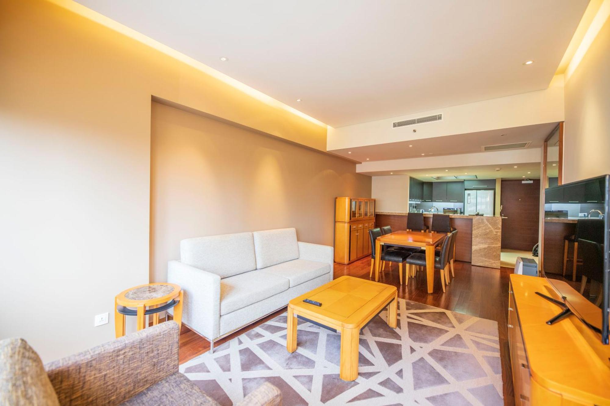 Shanghai Centre Serviced Apartment Eksteriør bilde
