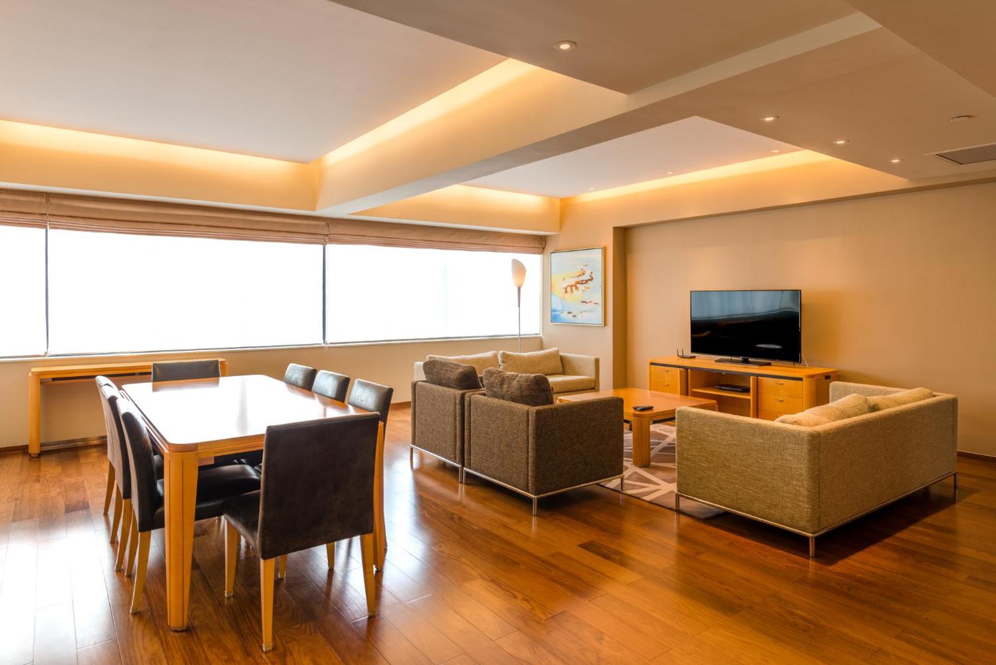 Shanghai Centre Serviced Apartment Eksteriør bilde