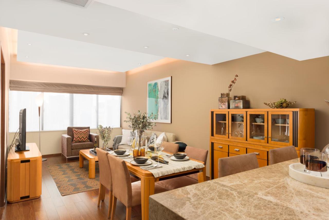 Shanghai Centre Serviced Apartment Eksteriør bilde